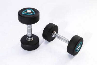 Гантели в уретане 5 кг Live Pro Studio Dumbbells LP8075-05