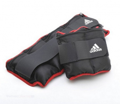 Утяжелители на запястья/лодыжки 2x1кг Adidas ADWT-12229