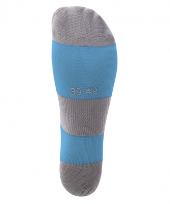 Гетры футбольные Jogel Camp basic socks, голубой/белый