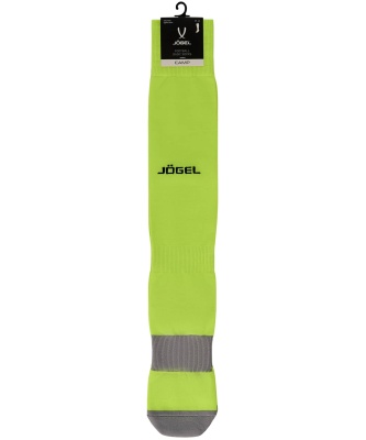 Гетры футбольные Jogel CAMP BASIC SOCKS, желтый неон/серый/черный