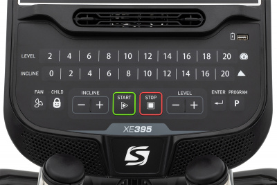 Эллиптический тренажер SPIRIT XE395BL Black