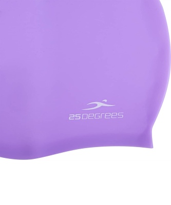 Шапочка для плавания 25DEGREES Nuance Purple, силикон, детский