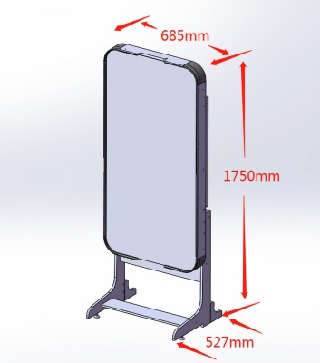 Стол для аэрохоккея Proxima FlipShot 54' G15402