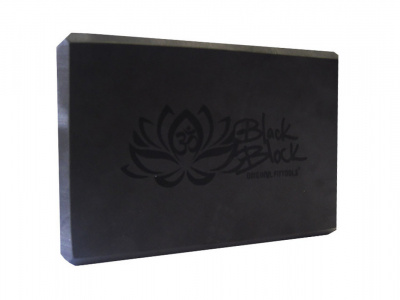 Блок для занятий йогой Black Block Original Fit.Tools FT-BLACK-BLOCK