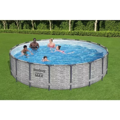 Каркасный бассейн Bestway Steel Pro Max 5618Y, 549х122 см (фильтр+лестница)