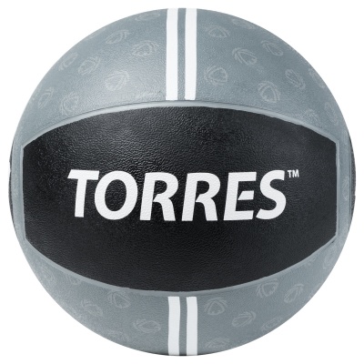 Медбол 11кг, d27,5см, резина Torres AL002311 серо-черный