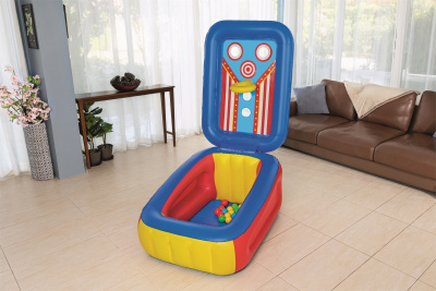 Надувной манеж 110x81x62см, с мячами 25 шт , от 2 лет Bestway Flip 'n Toss Multi-Use 52635