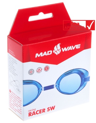 Стартовые очки Mad Wave Racer SW M0455 03 0 02W прозрачный