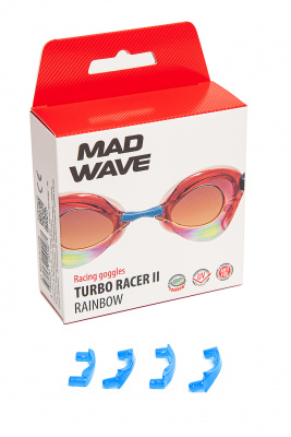 Стартовые очки Mad Wave Turbo Racer II Rainbow M0458 06 0 05W