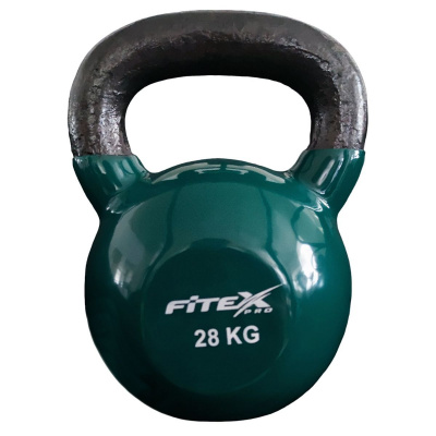Гиря в виниловой оболочке 28 кг Fitex Pro FTX2201-28