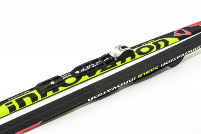 Лыжи Комплект NNN (крепление STC) STC STEP Innovation black/red/green