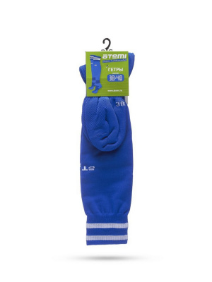 Гетры футбольные Atemi ASSK-001SS23-BLU синий