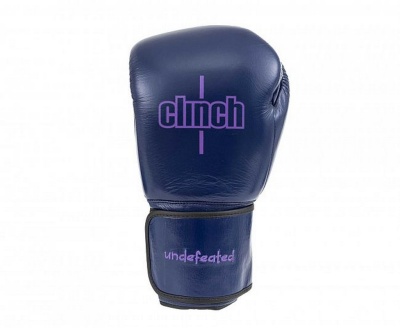 Перчатки боксерские Clinch Undefeated C161 темно-синий