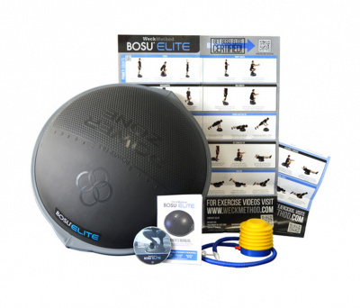 Платформа балансировочная Bosu Balance Trainer Elite серый