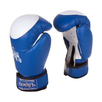 Боксерские перчатки Боецъ BBG-01 Синие 4 oz