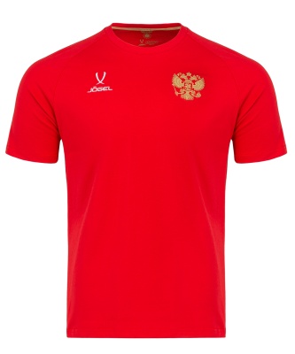 Футболка Jogel NATIONAL Cotton Tee, красный