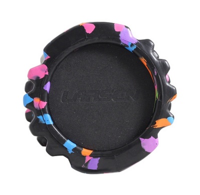 Цилиндр рельефный для фитнеса 13х33см Larsen EG02 multicolor Style1
