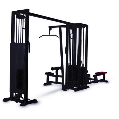 Мультистанция 3-х позиционная с перекрестной тягой MB Barbell MB 3.03