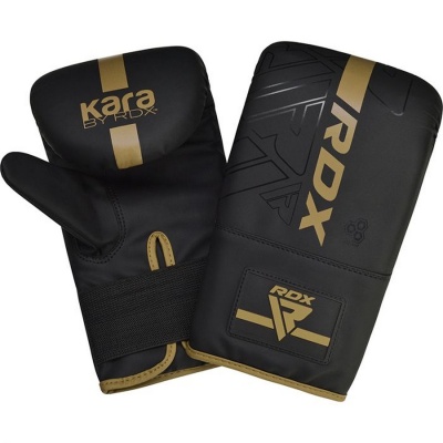 Перчатки снарядные RDX F6 BMR-F6MGL черный\золотой матовый