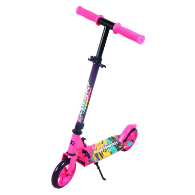 Самокат 145мм Sport Collection JE-SJE145-70 pink (фонарь и наклейка в подарок)