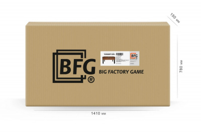 Настольный футбол\Кикер BFG Tournament Core 5 Аризона BFG-5FTСaR