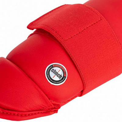 Защита голени Clinch Shin Guard Kick C522 красный