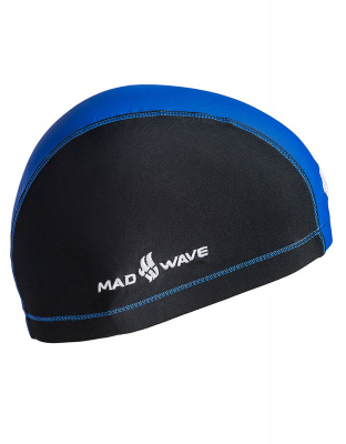 Текстильная шапочка Mad Wave Lycra Duotone M0527 02 0 04W синий