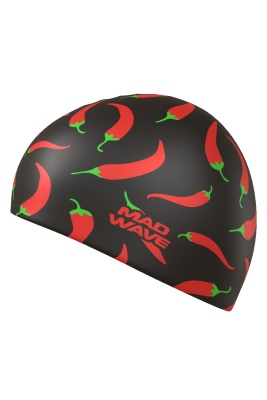 Силиконовая шапочка Mad Wave Spicy M0553 29 0 01W черный