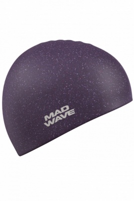 Шапочки для плавания Mad Wave Recycled M0536 01 0 03W пурпурный