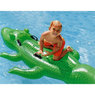 Игрушка- наездник Intex Крокодил большой 58562