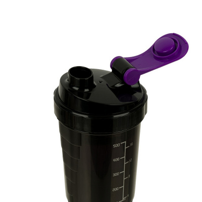 Спортивный шейкер Body Form SHB04-500 black\violet