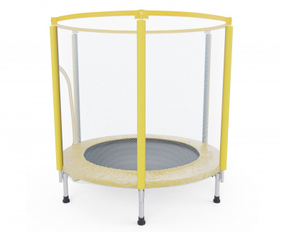 Батут детский, 40" с сеткой DFC FOLDING TKIDS40Y желтый