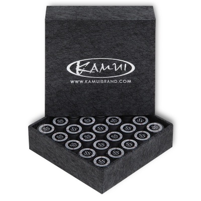 Наклейка для кия Kamui Clear Black d14мм Super Soft 1шт 06671