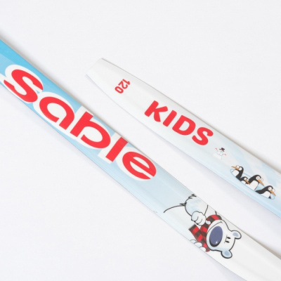 Лыжи Комплект 75 мм STC STEP Kid Blue