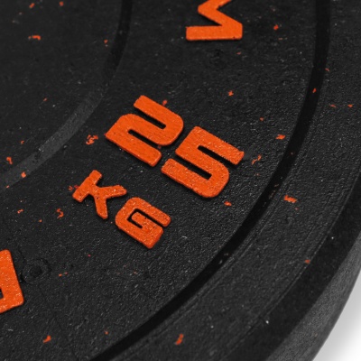 Диск бамперный 25 кг Bronze Gym BG-BMP-25