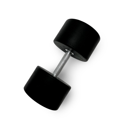 Гантель круглая обрезиненная 47,5кг UnixFit PRO DBRND47_5PBK
