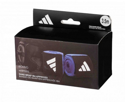 Бинты боксерские Boxing IBA Pro Hand Wrap adiBP031S синий