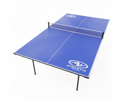 Теннисный стол,размер по стандарту ITTF 274x152 см сетка в комплекте DFC ATHLETIC DT-RQ1201