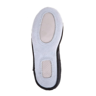 Чешки гимнастические, кожа Roomaif JS-1 black