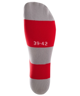 Гетры футбольные Jogel Camp Basic Socks, красный\серый\белый