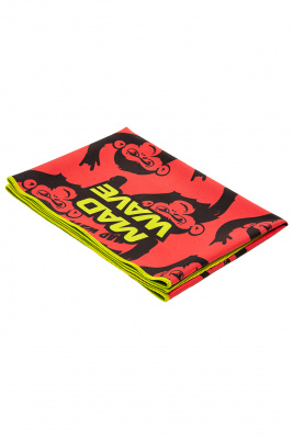 Полотенца Mad Wave Microfiber towel Monkeys M0764 16 0 05W красный