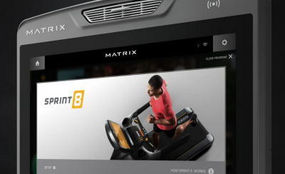 Лестница-степпер Matrix Lifestyle с консолью Touch Base C-LS-F/TOUCH-C