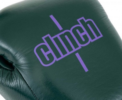 Перчатки боксерские Clinch Undefeated C161 темно-зеленый