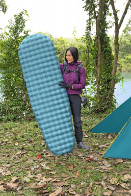 Надувной спальный коврик каремат 183x51x7,5см Bestway AlpineLite Insulated Regular Mummy 69612