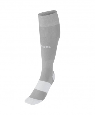 Гетры футбольные Jogel CAMP BASIC SOCKS, серый\белый