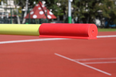 Планка для прыжков с шестом соревноввтельная, стекловолоконная 450см IAAF Polanik PW-450