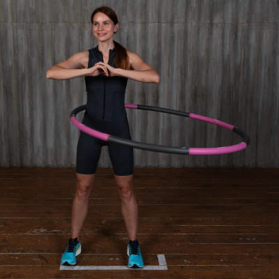 Обруч утяжеленный 1.13 кг 100см PRCTZ WEIGHTED HULA-HOOP PW5272