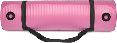 Коврик для йоги и фитнеса180x60x1см Sundays Fitness IR97506 569288 розовый