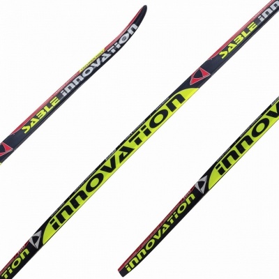 Лыжи STC STEP Innovation black\red\green