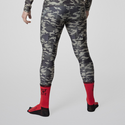 Брюки с защитной пластиковой раковиной Mad Guy Camo-Line JRnet\коричневый